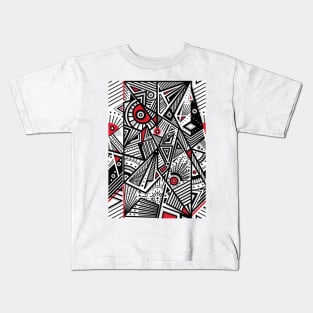 Geometric mess Kids T-Shirt